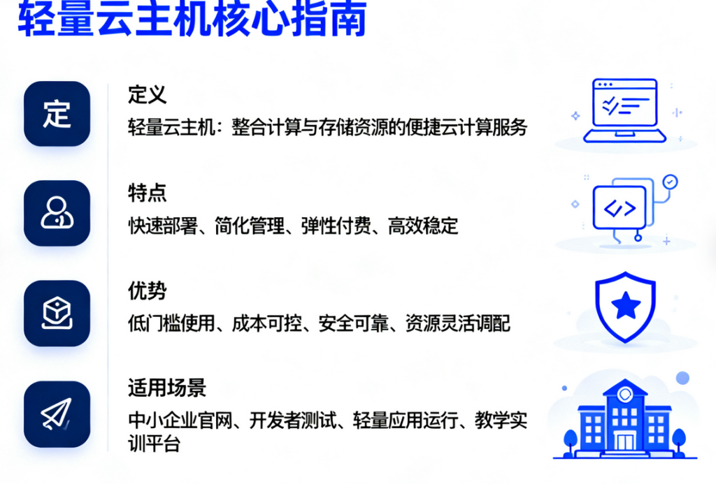 什么是轻量云主机？