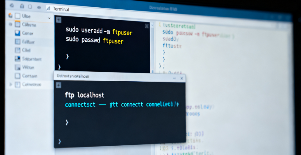 Linux配置ftp服务器实现宿主机和虚拟机互传