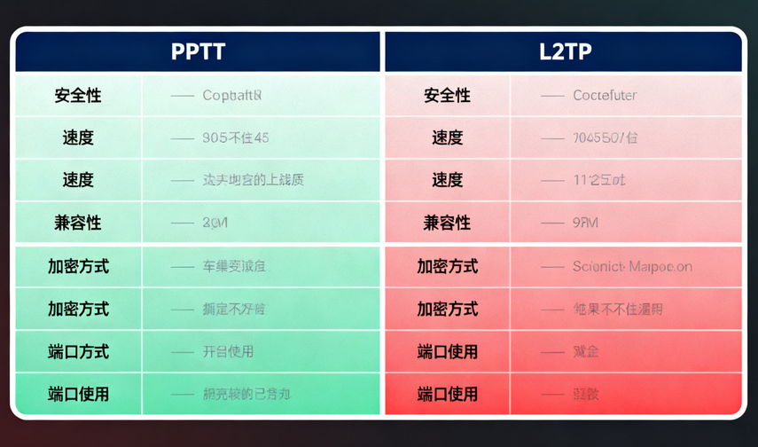 PPTP和L2TP两种协议的区别