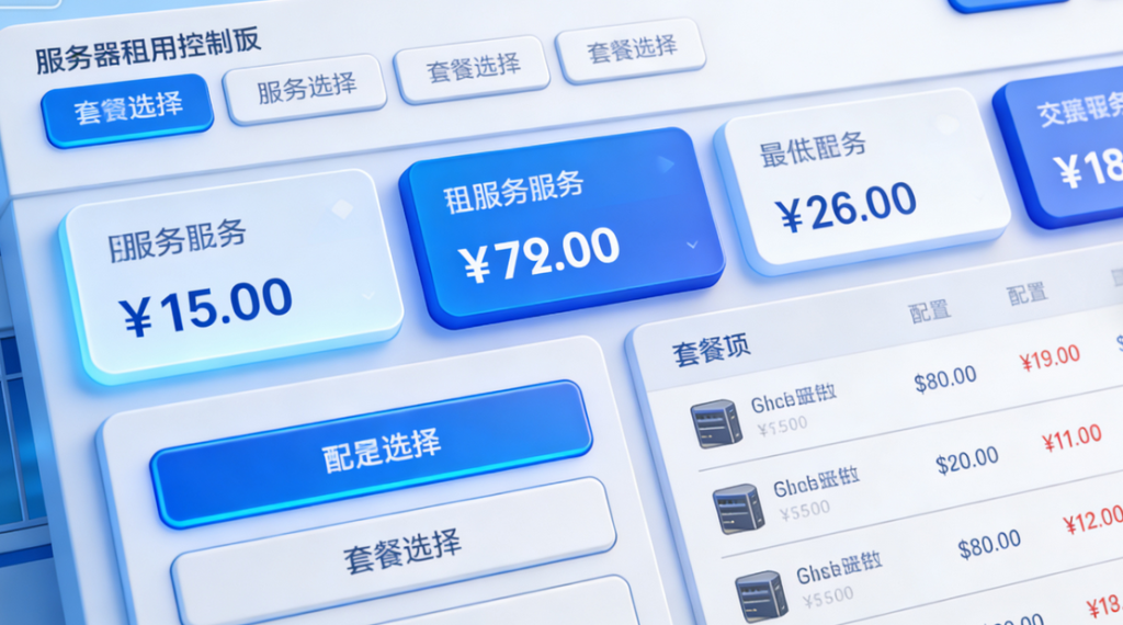 美国服务器租用和托管服务的区别